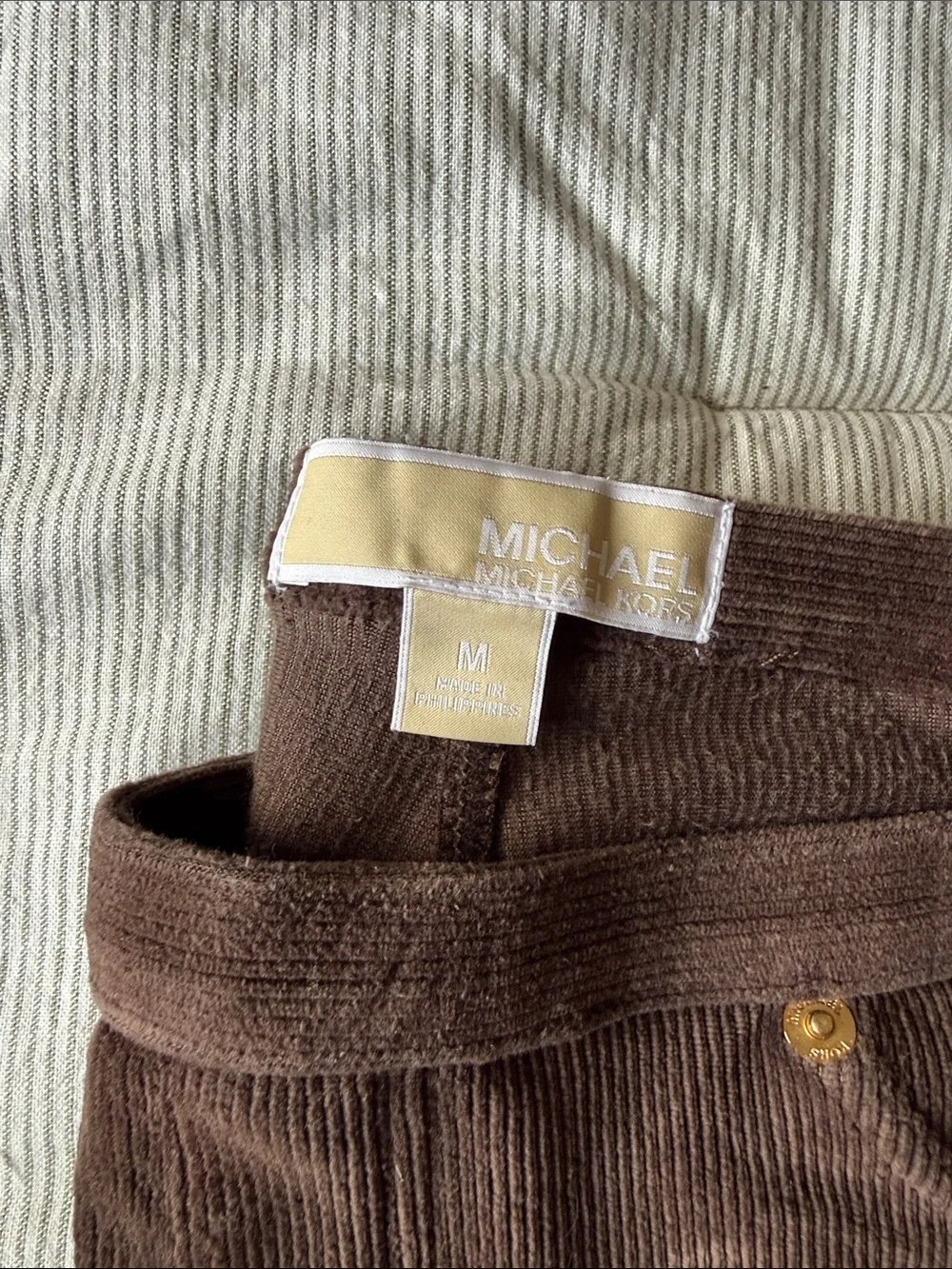Michael Kors Brown Corduroy Women’s Pants